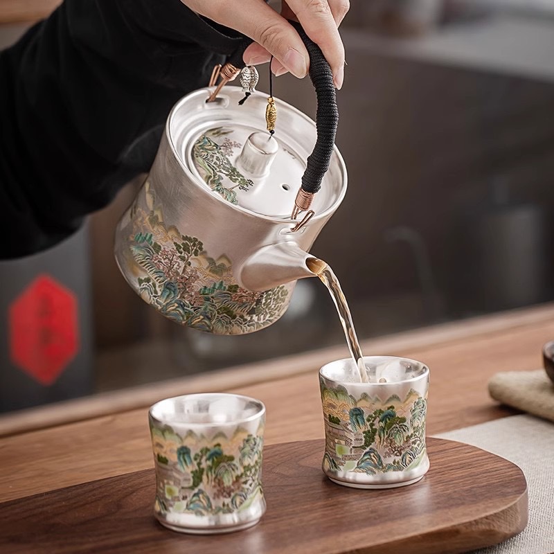 YFY Liu Yin one pot two cups p - огляд і ціна Gift Box Wrap Set