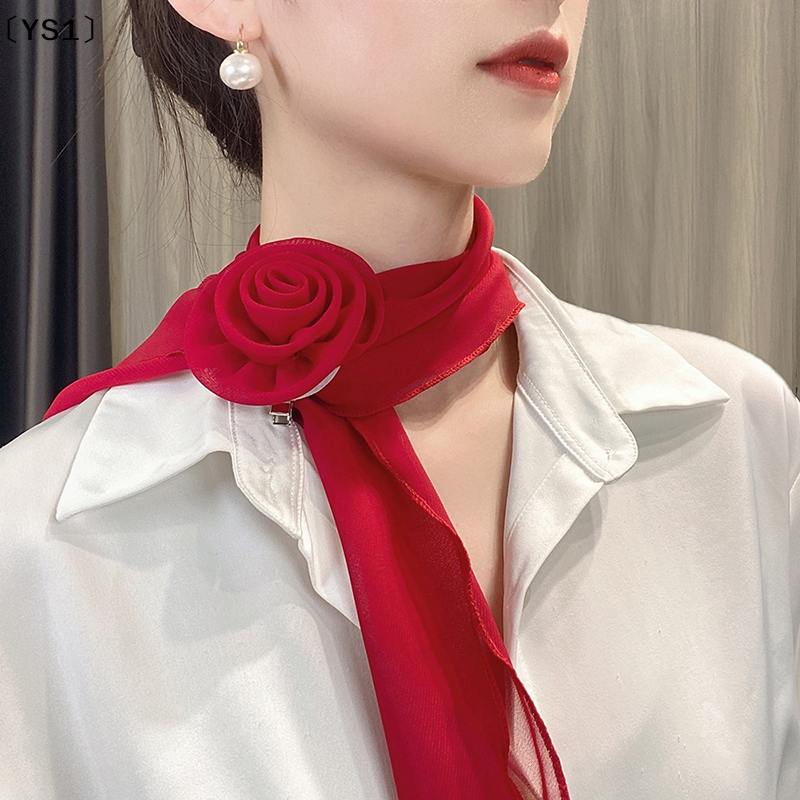 〔YS1〕Fashion Rose Flower Silk  - огляд і ціна Ribbon Bow Gift