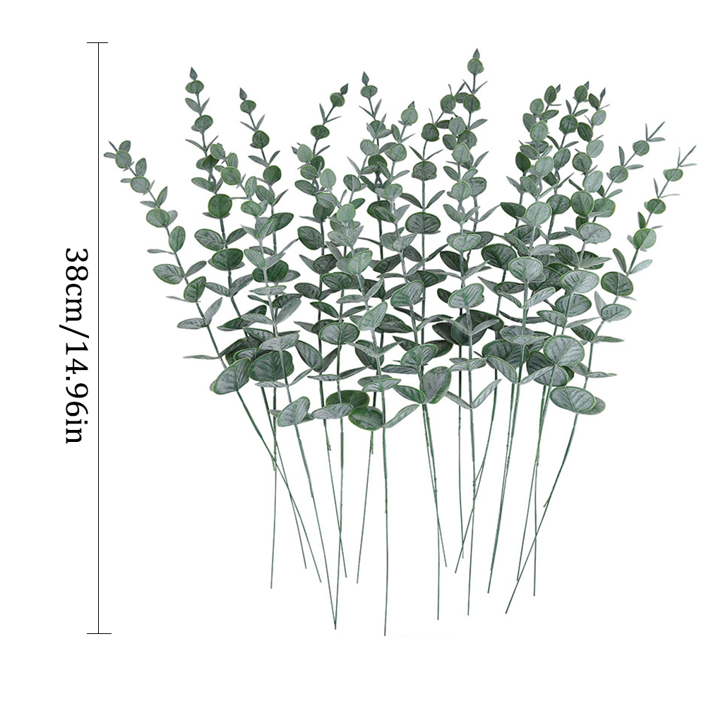 Artificial Eucalyptus Stems Le - огляд і ціна Christmas Wreath Fake