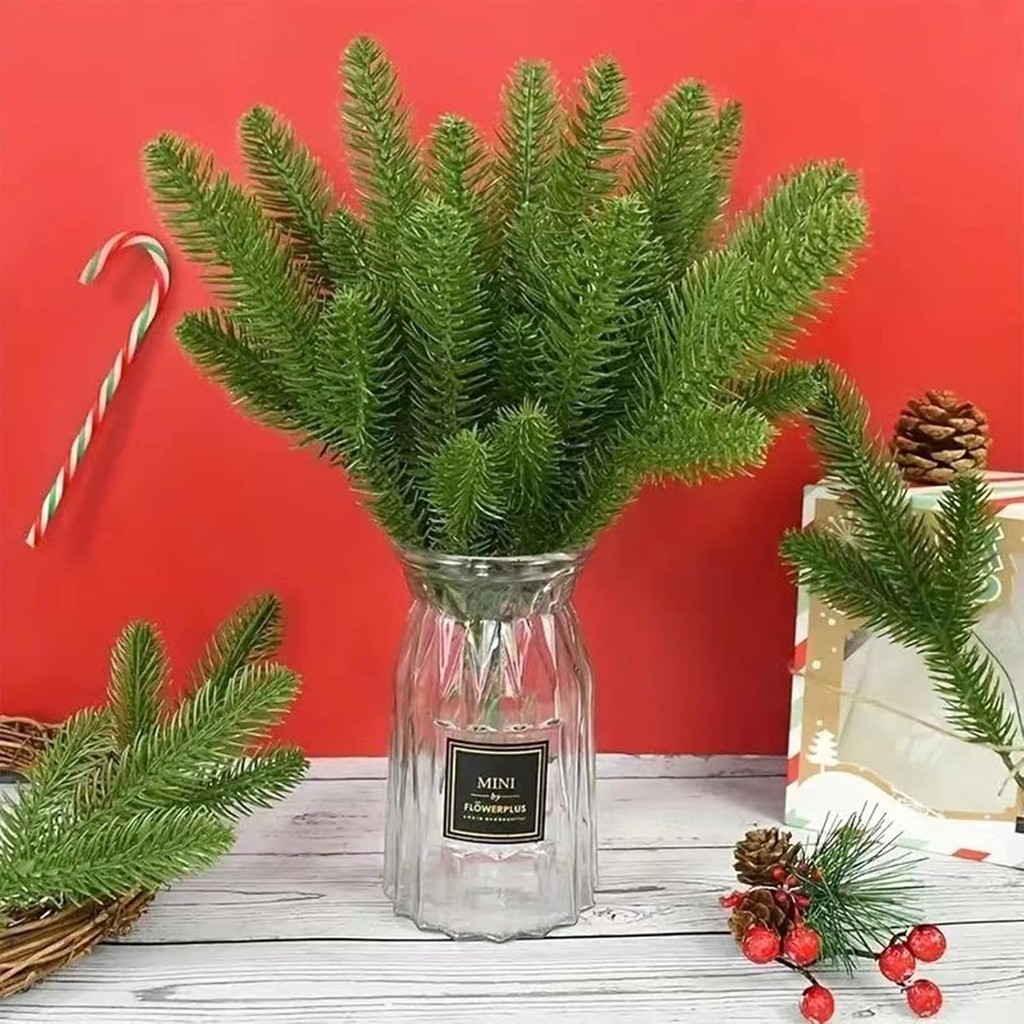 20Pcs Christmas Artificial Pin - огляд і ціна Christmas Tree Artificial