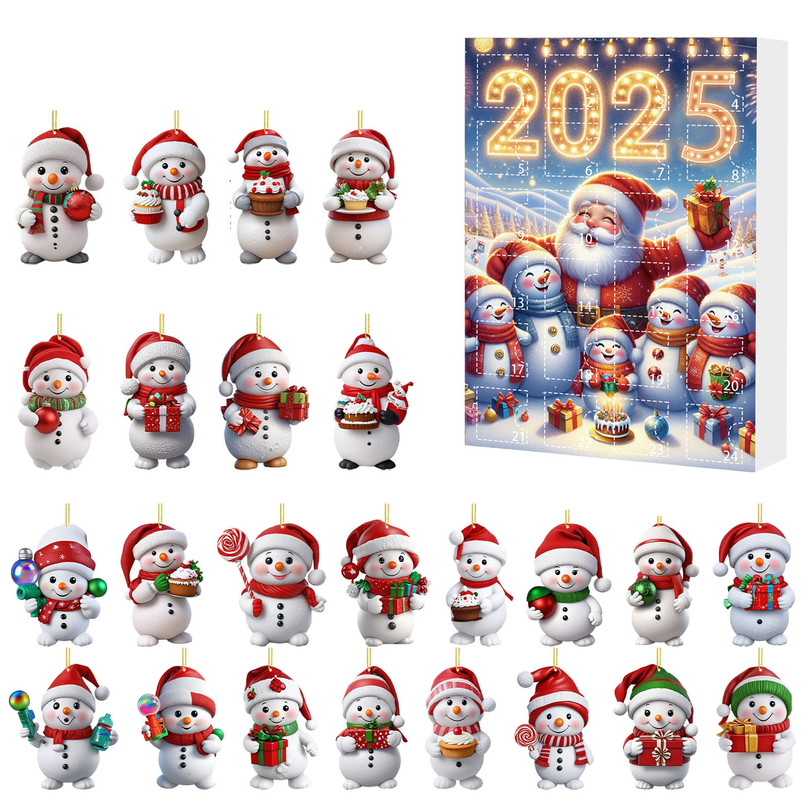 Christmas Advent Calendar with - огляд і ціна Advent Calendar Gift