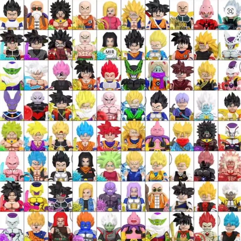 WM6212 DRAGON BALL Goku Vegeta - огляд і ціна Ornament Ball Set
