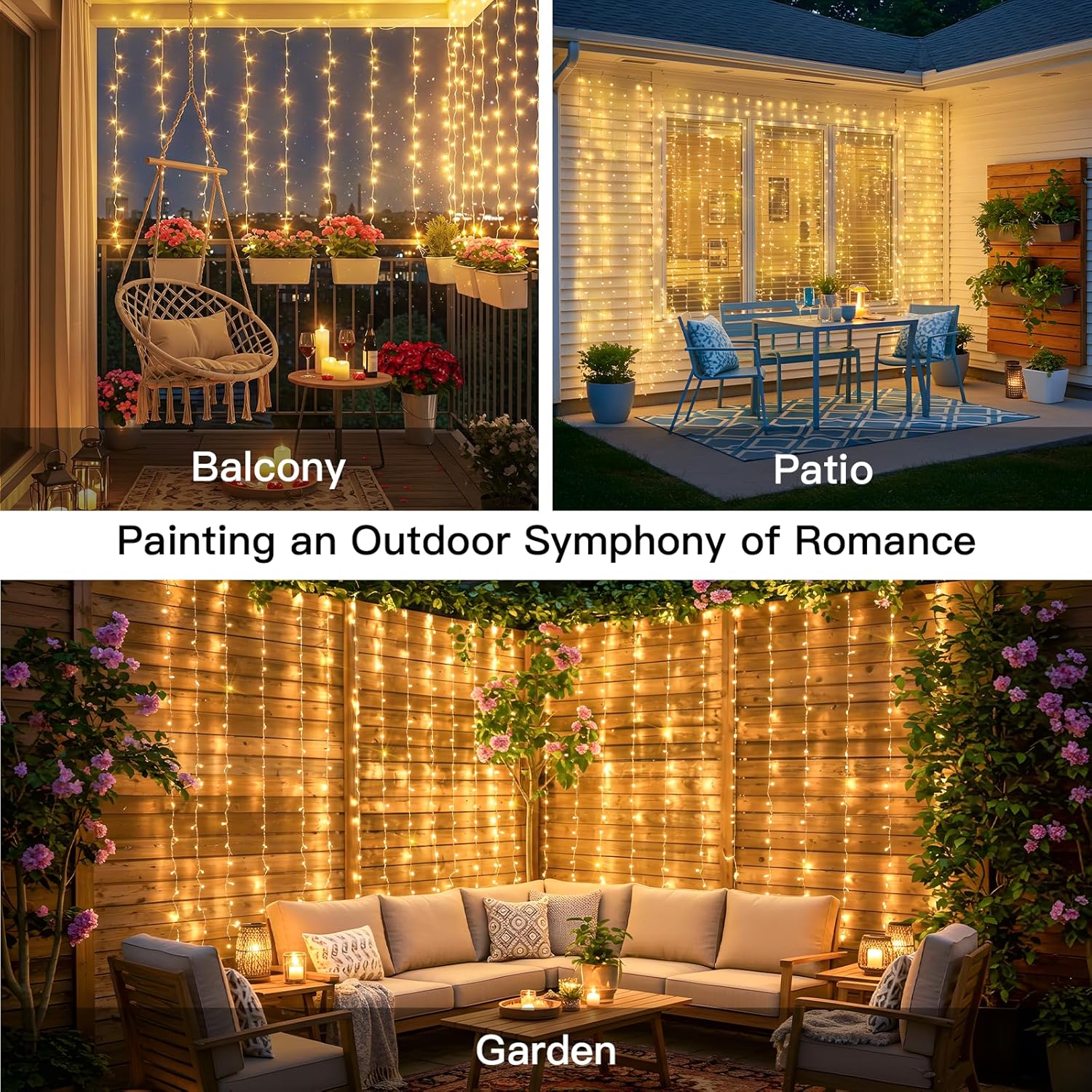 Curtain Lights For Bedroom 200 - огляд і ціна Led Fairy String Lights