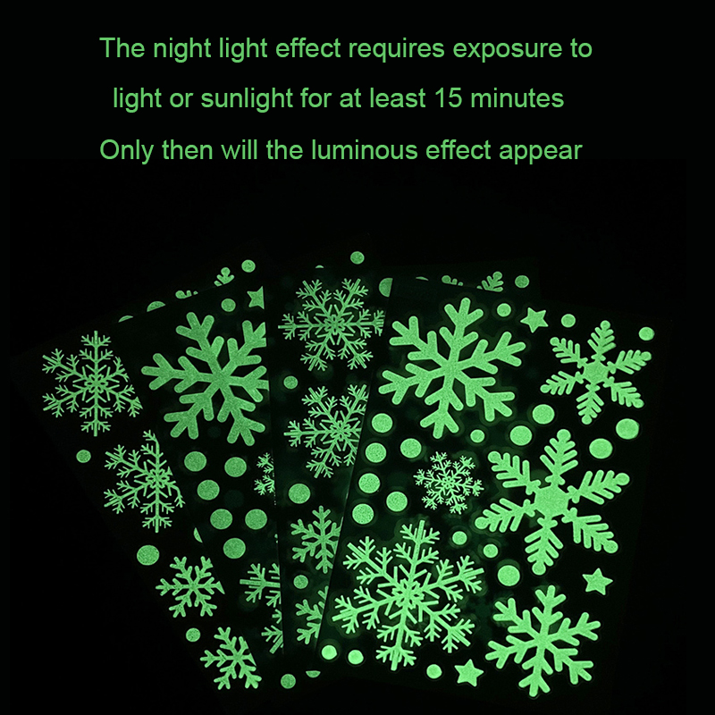 Christmas Luminous Snowflake W - огляд і ціна Snowflake Window Decal