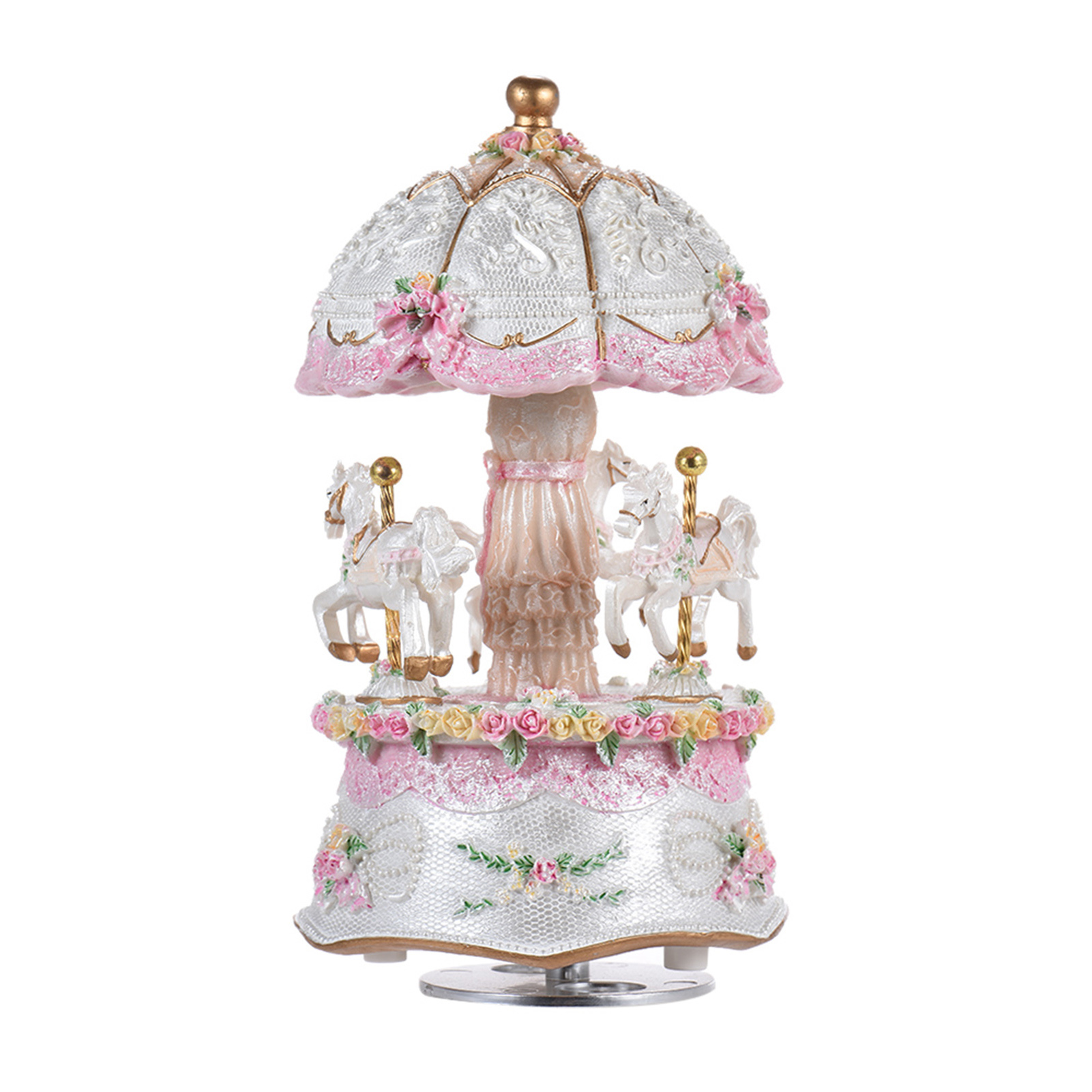 Luxury Dream 3-Horse Rotating  - огляд і ціна Snow Globe Musical