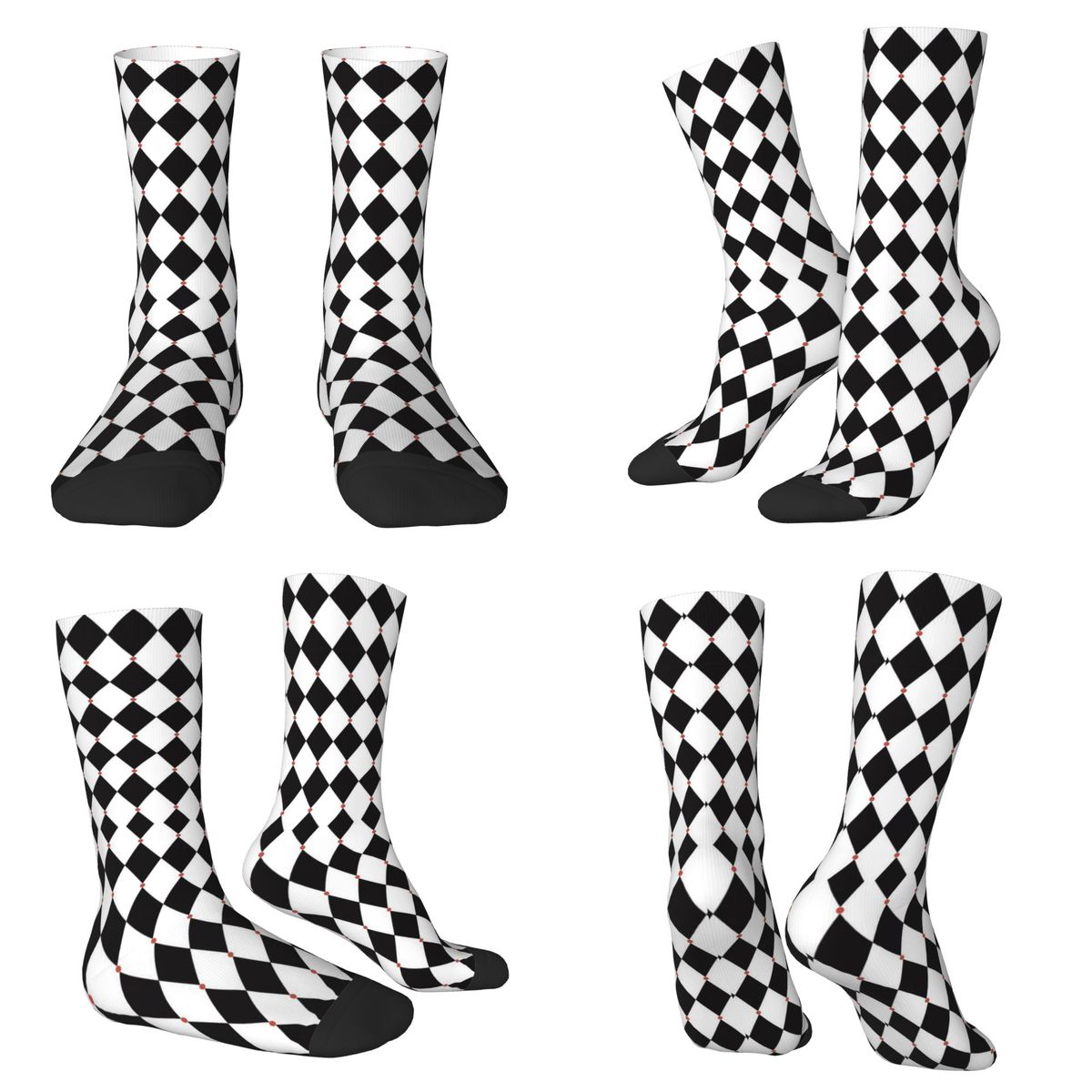 Harlequin Plaid Playing Cards  - огляд і ціна Christmas Throw Blanket
