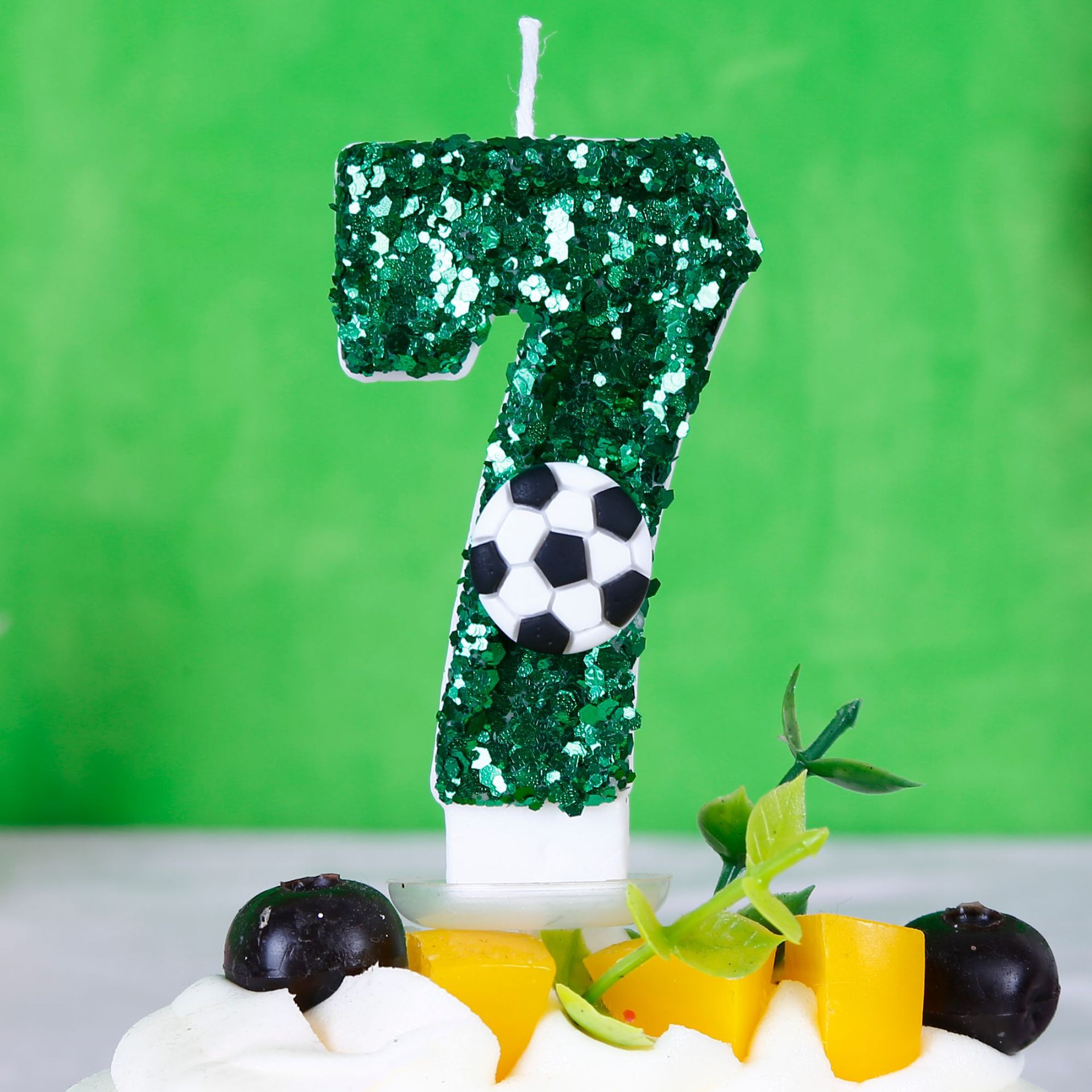 Boy Series 3D Green Football B - огляд і ціна Holiday Candle Set