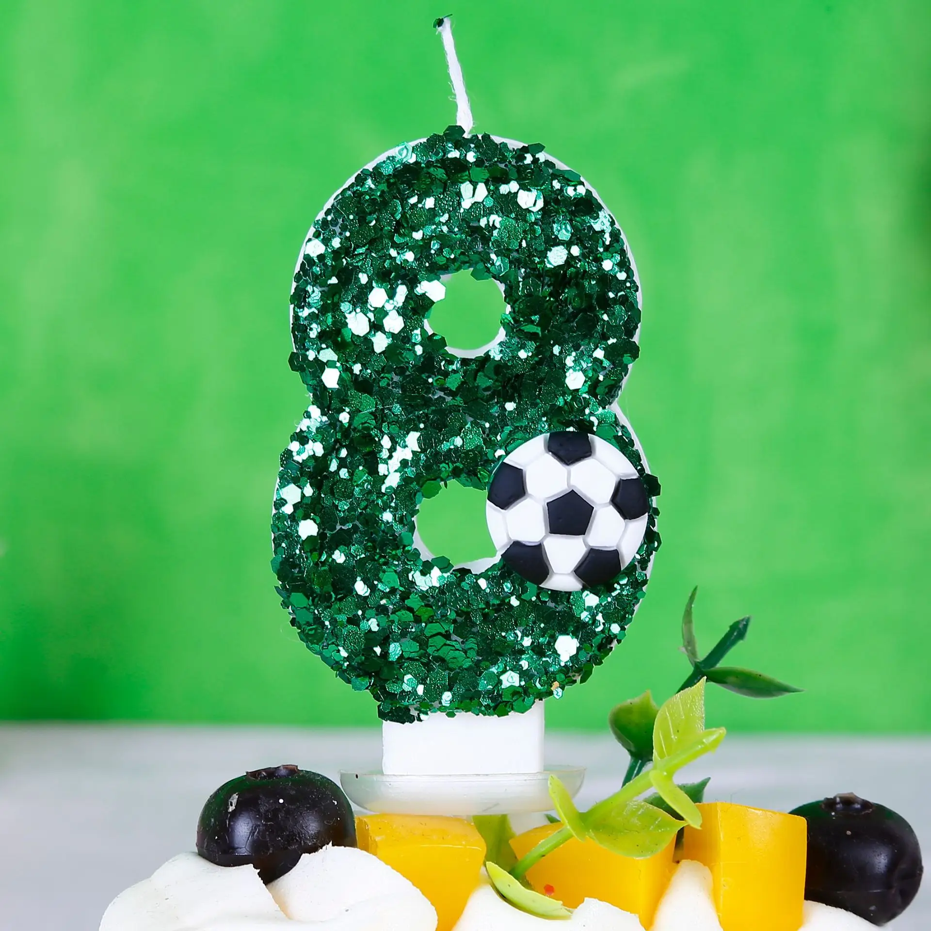Boy Series 3D Green Football B - огляд і ціна Holiday Candle Set