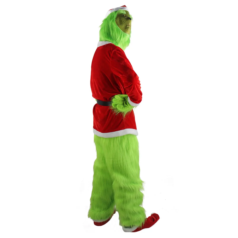 Merry Christmas Grinch Cosplay - огляд і ціна Santa Hat Plush
