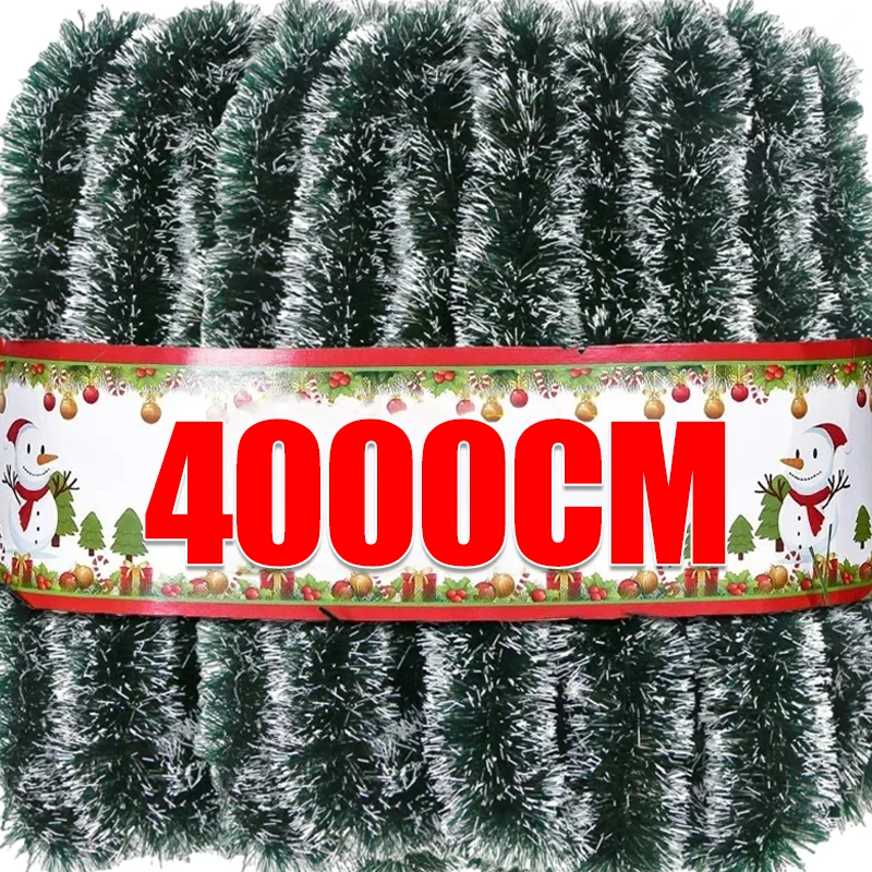 2/40m Christmas Tinsel Ribbons - огляд і ціна Tinsel Garland Decoration