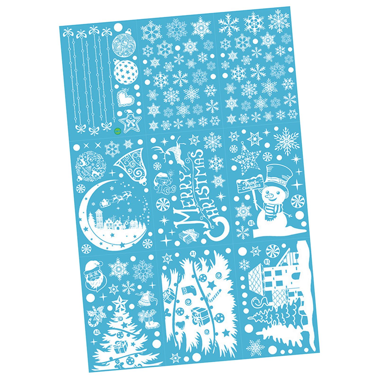 Christmas Decoration Window St - огляд і ціна Snowflake Window Decal