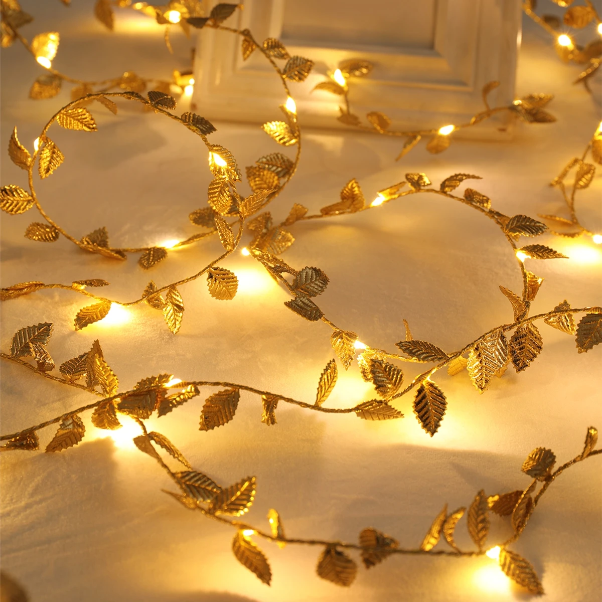 LED Golden Leaves String Light - огляд і ціна Led Fairy String Lights