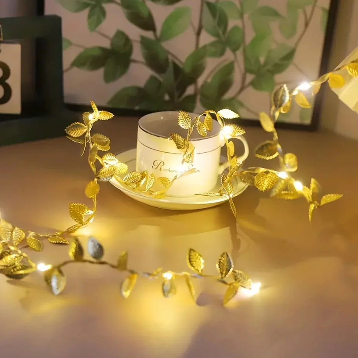 LED Golden Leaves String Light - огляд і ціна Led Fairy String Lights