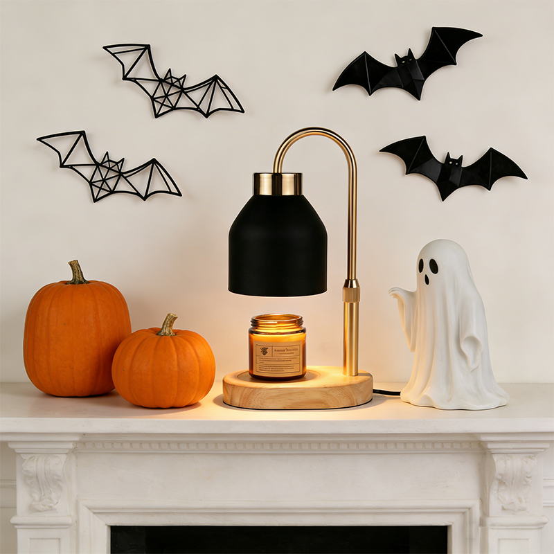 Black Candle Warmer Lamp with  - огляд і ціна Holiday Candle Set