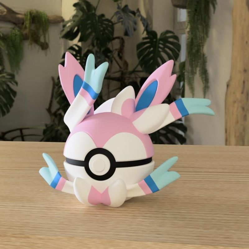 Pokemon Poke Ball Eevee Anime  - огляд і ціна Ornament Ball Set