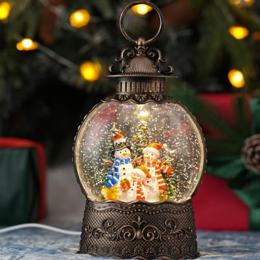 Snow Globe with, Light Up Chri - огляд і ціна Snow Globe Musical