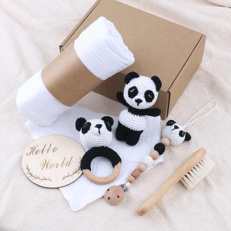 1 Set Baby Stuffed Animal Doll - огляд і ціна Gift Box Wrap Set