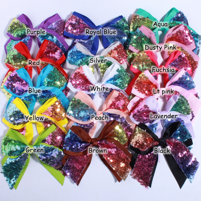 12CM Big Bling Sequins Grosgra - огляд і ціна Ribbon Bow Gift