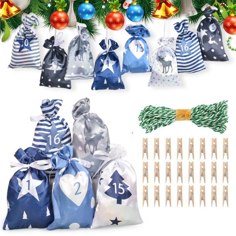 Christmas Advent Calendar Bags - огляд і ціна Advent Calendar Gift
