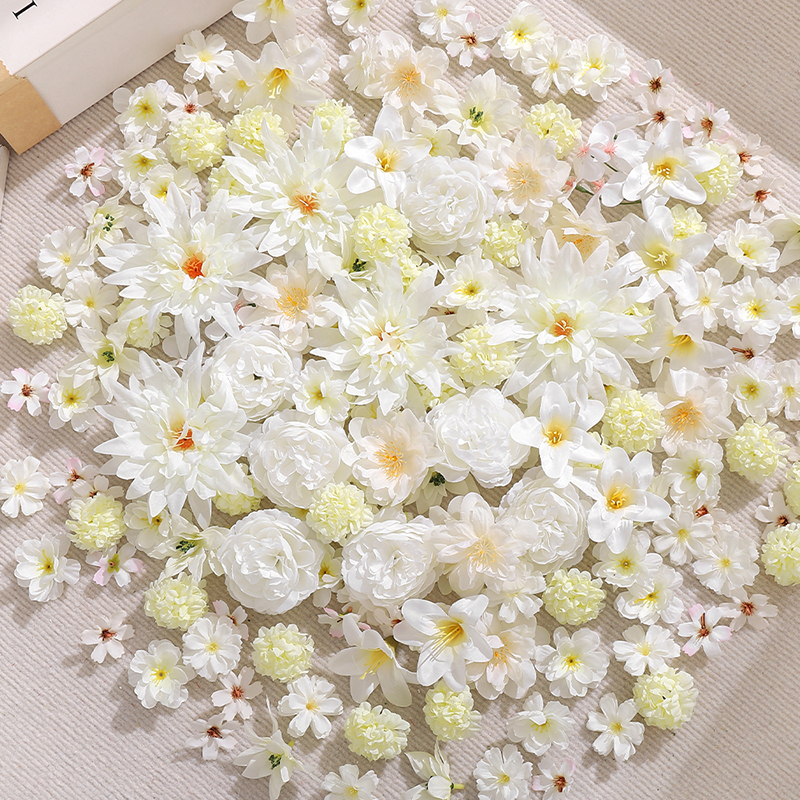 20/50Pcs Mix White Artificial  - огляд і ціна Christmas Wreath Fake