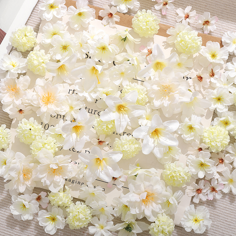 20/50Pcs Mix White Artificial  - огляд і ціна Christmas Wreath Fake