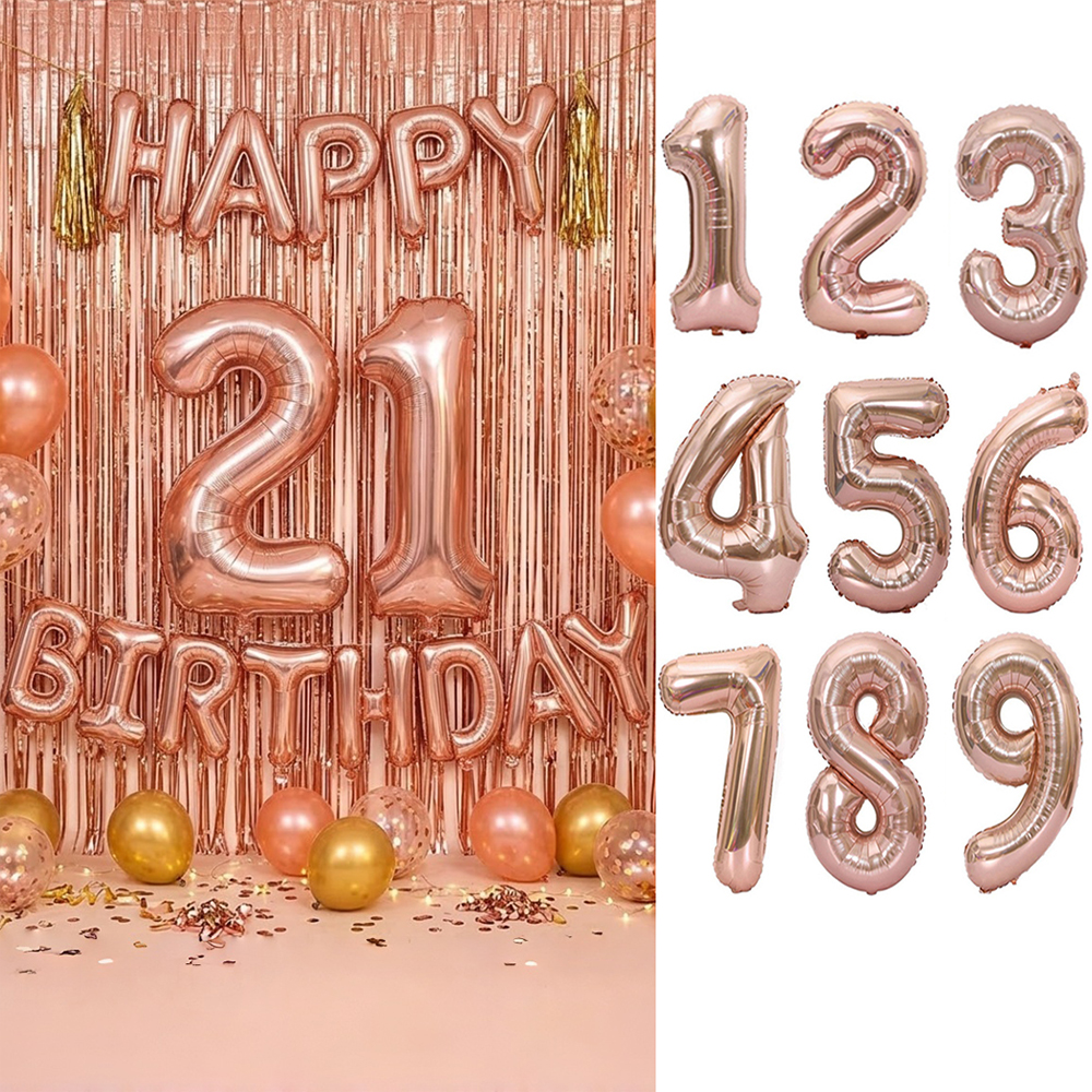 Happy Birthday 32Inch Number F - огляд і ціна Tinsel Garland Decoration