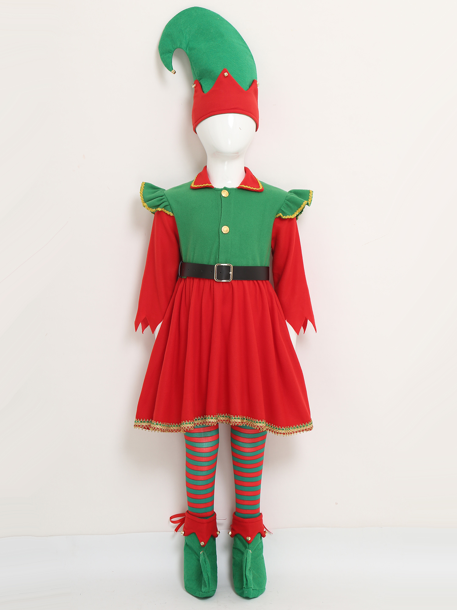 Elf Girl Christmas Costume San - огляд і ціна Elf Costume Christmas