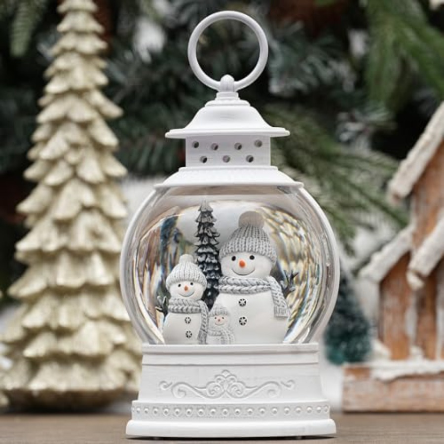 Christmas Snow Globe Lantern M - огляд і ціна Snow Globe Musical