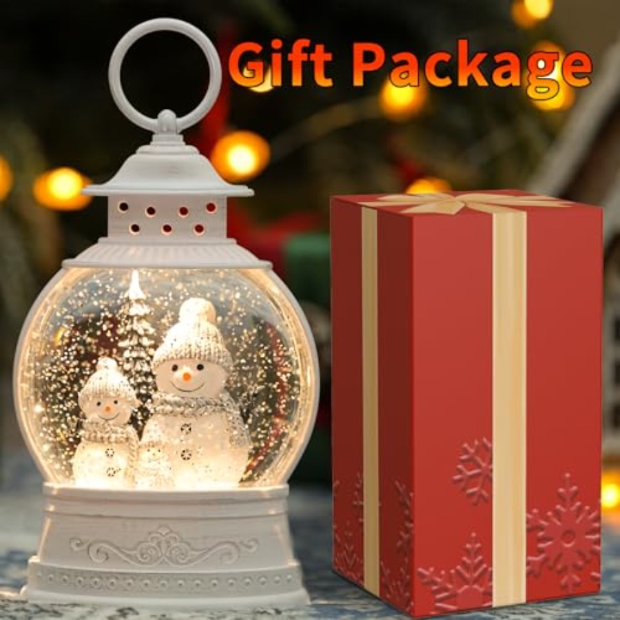 Christmas Snow Globe Lantern M - огляд і ціна Snow Globe Musical