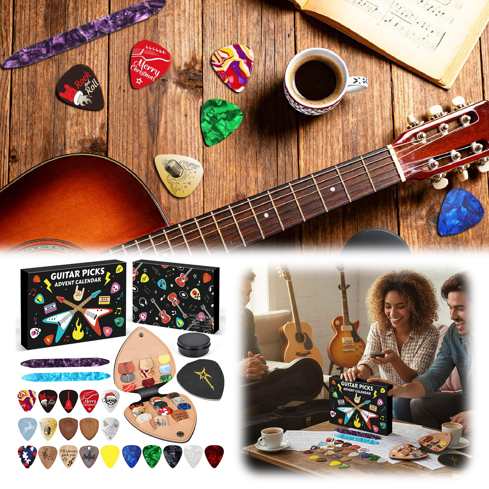 Guitar Picks Advent Calendar 2 - огляд і ціна Advent Calendar Gift