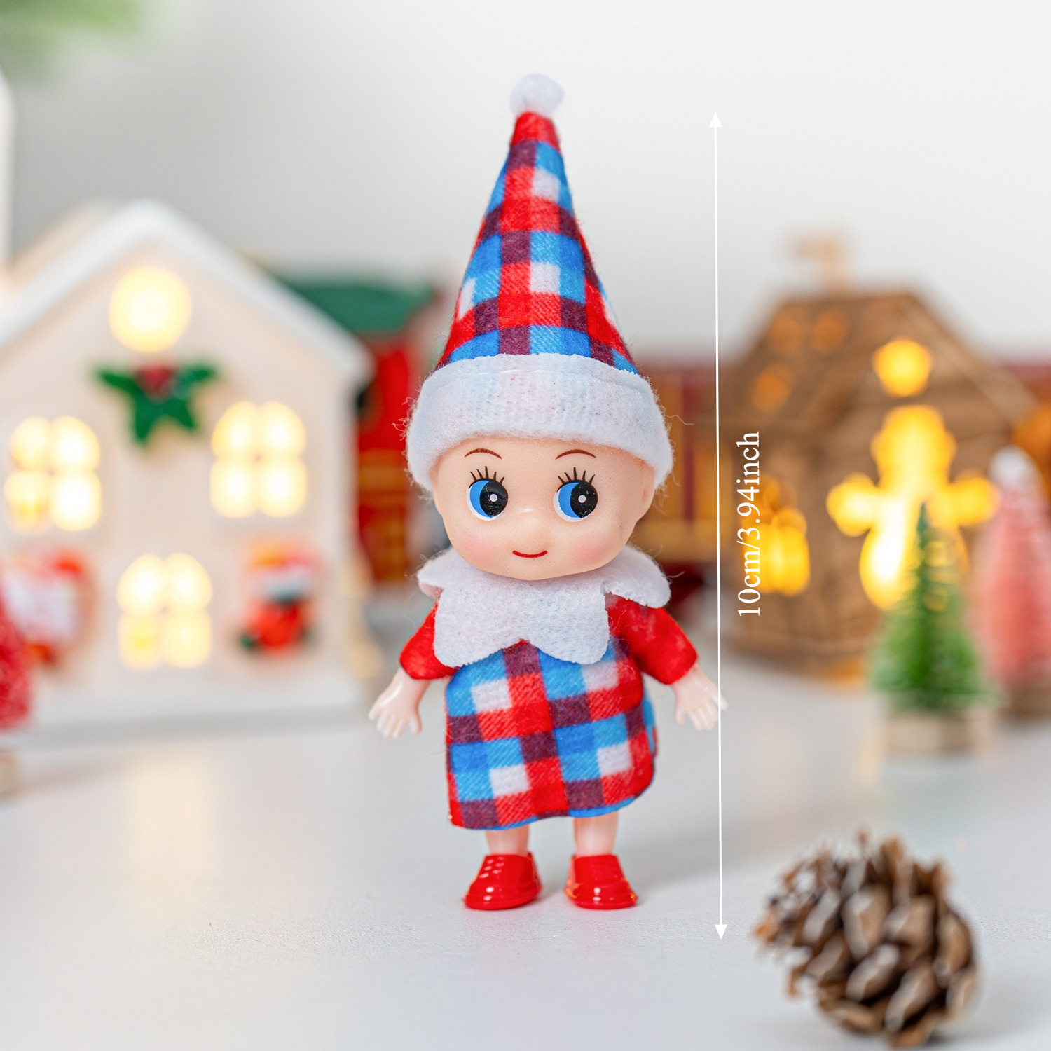 4/5/6 Pcs Mini Baby Elf Christ - огляд і ціна Christmas Throw Blanket
