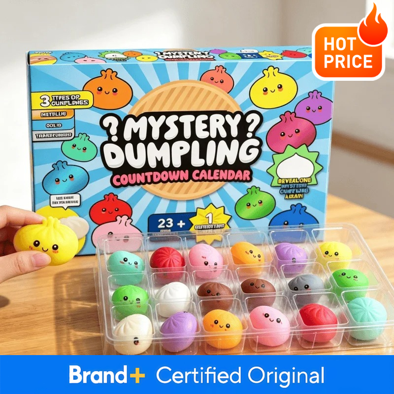 Kawaii Bun Mystery 2026 Squish - огляд і ціна Advent Calendar Gift