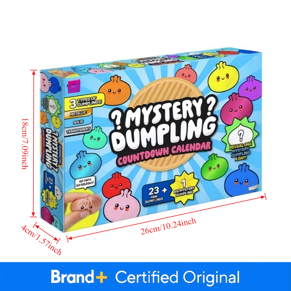 Kawaii Bun Mystery 2026 Squish - огляд і ціна Advent Calendar Gift