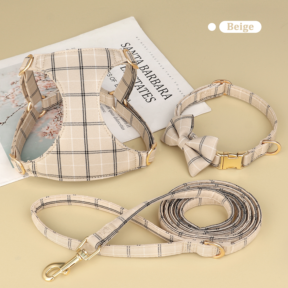 3pcs/set Dog Collar Harness le - огляд і ціна Christmas Throw Blanket