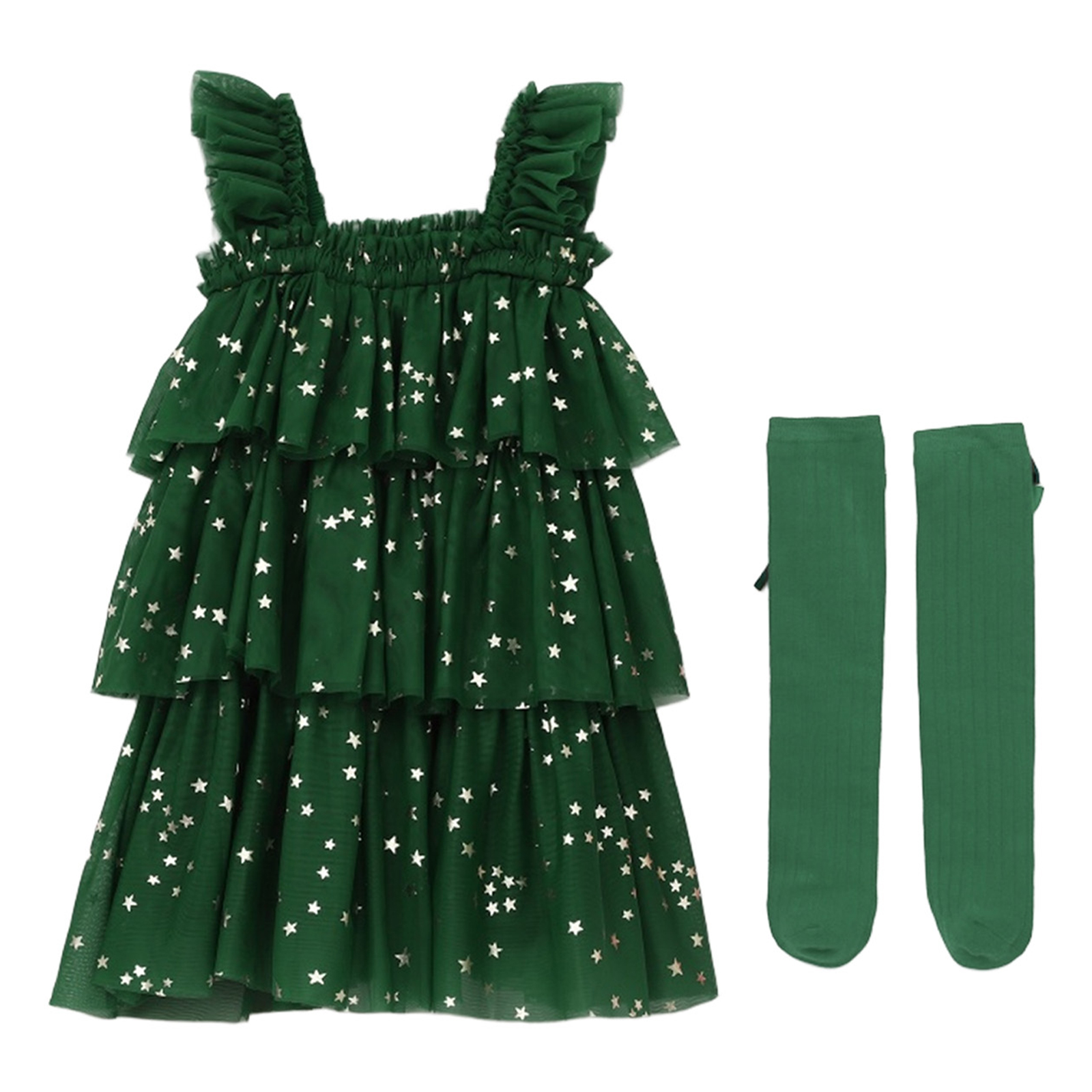 Toddler Girls Christmas Tree E - огляд і ціна Elf Costume Christmas