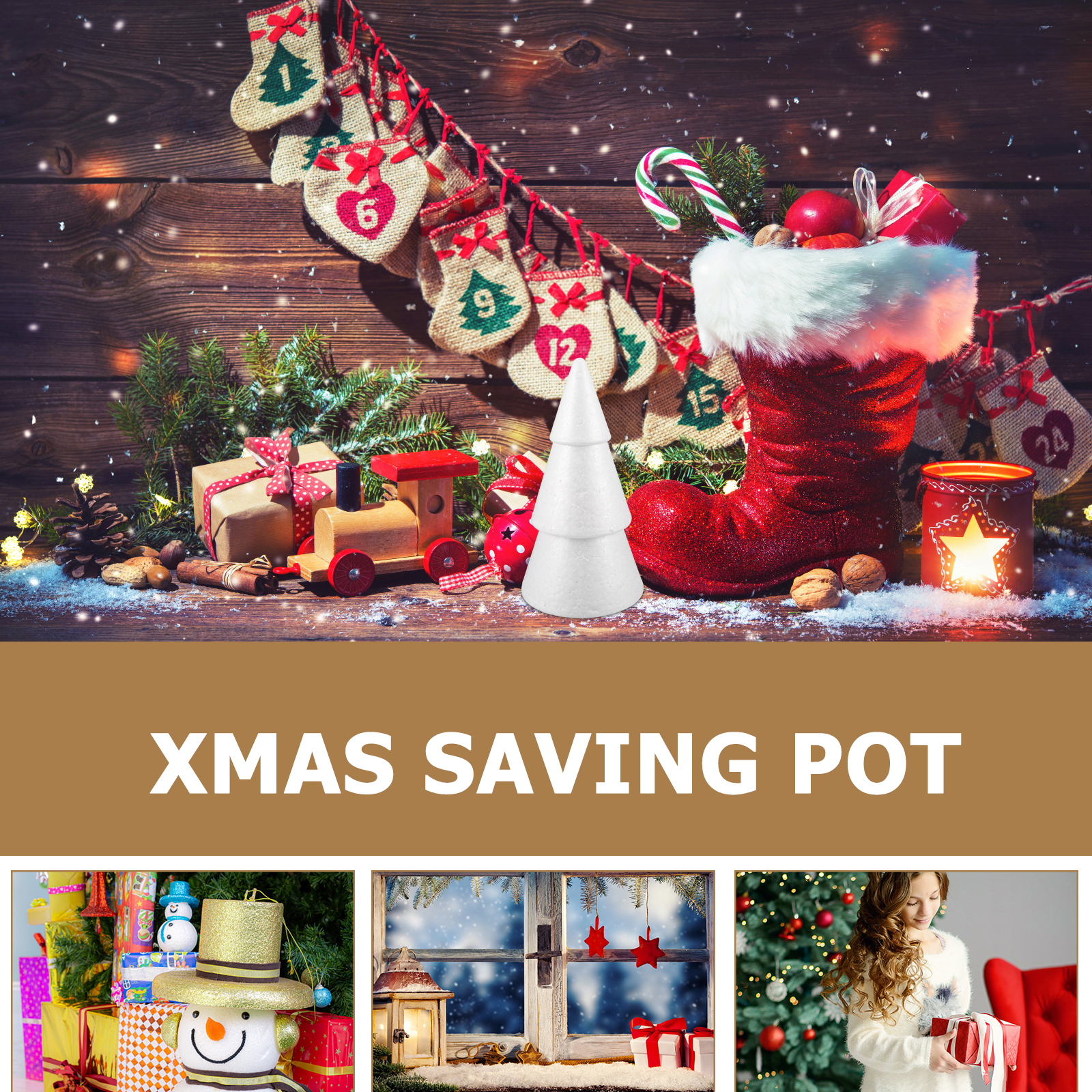 3 Pcs Simulated Christmas Tree - огляд і ціна Christmas Tree Artificial