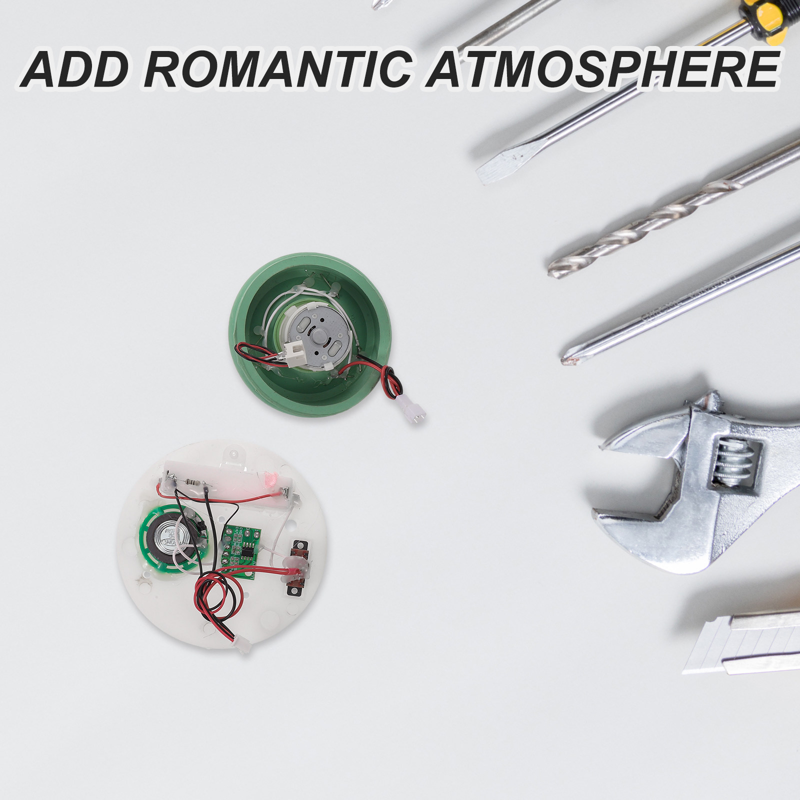Snow Globe Motor Kit for DIY D - огляд і ціна Snow Globe Musical