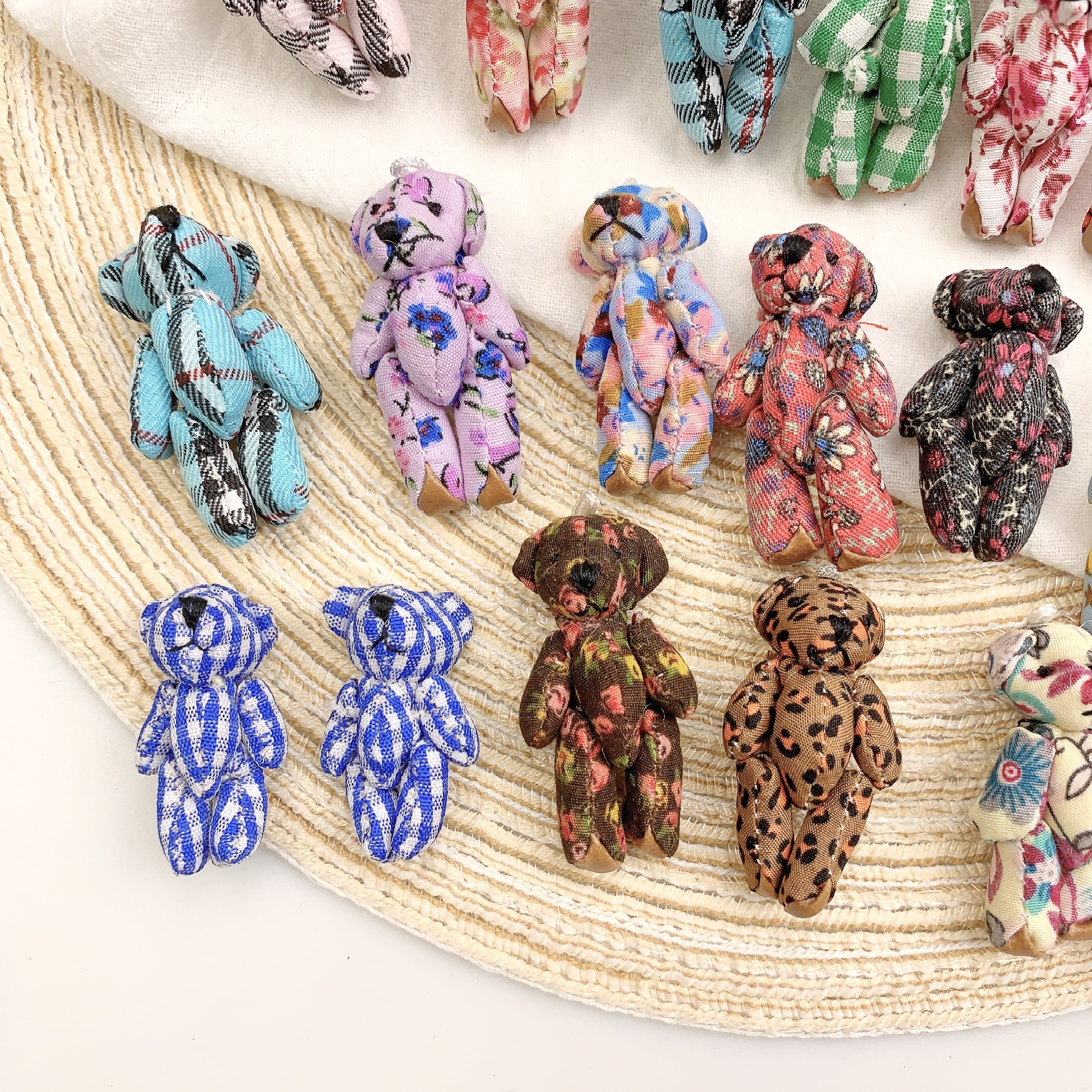 10pcs Mini Joint Bears Plush K - огляд і ціна Christmas Throw Blanket