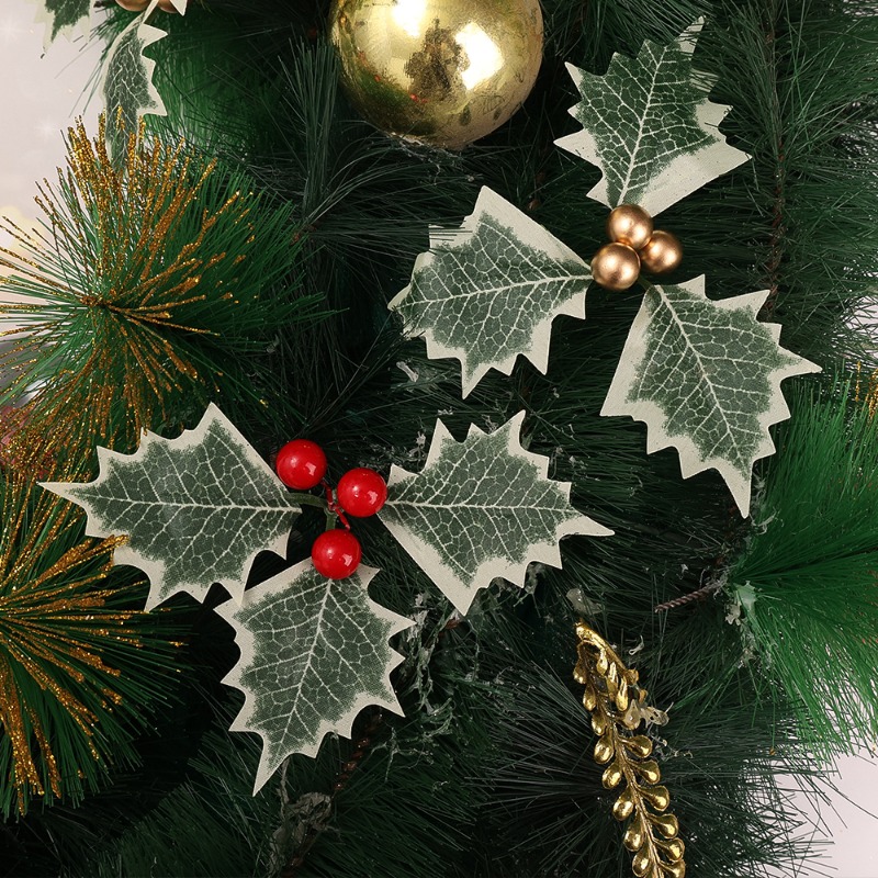 5-50pcs Christmas Holly Berrie - огляд і ціна Christmas Wreath Fake