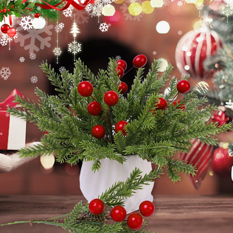 Christmas Artificial Pine Need - огляд і ціна Christmas Wreath Fake